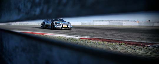 training der dtm 2009 am nürburgring in der eifel